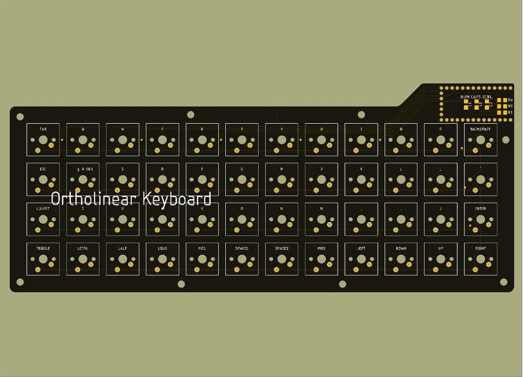 Top Side of PCB